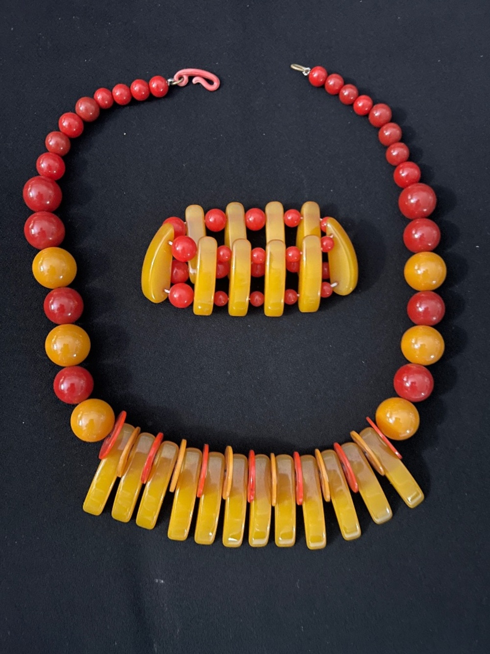 necklace and bracelet